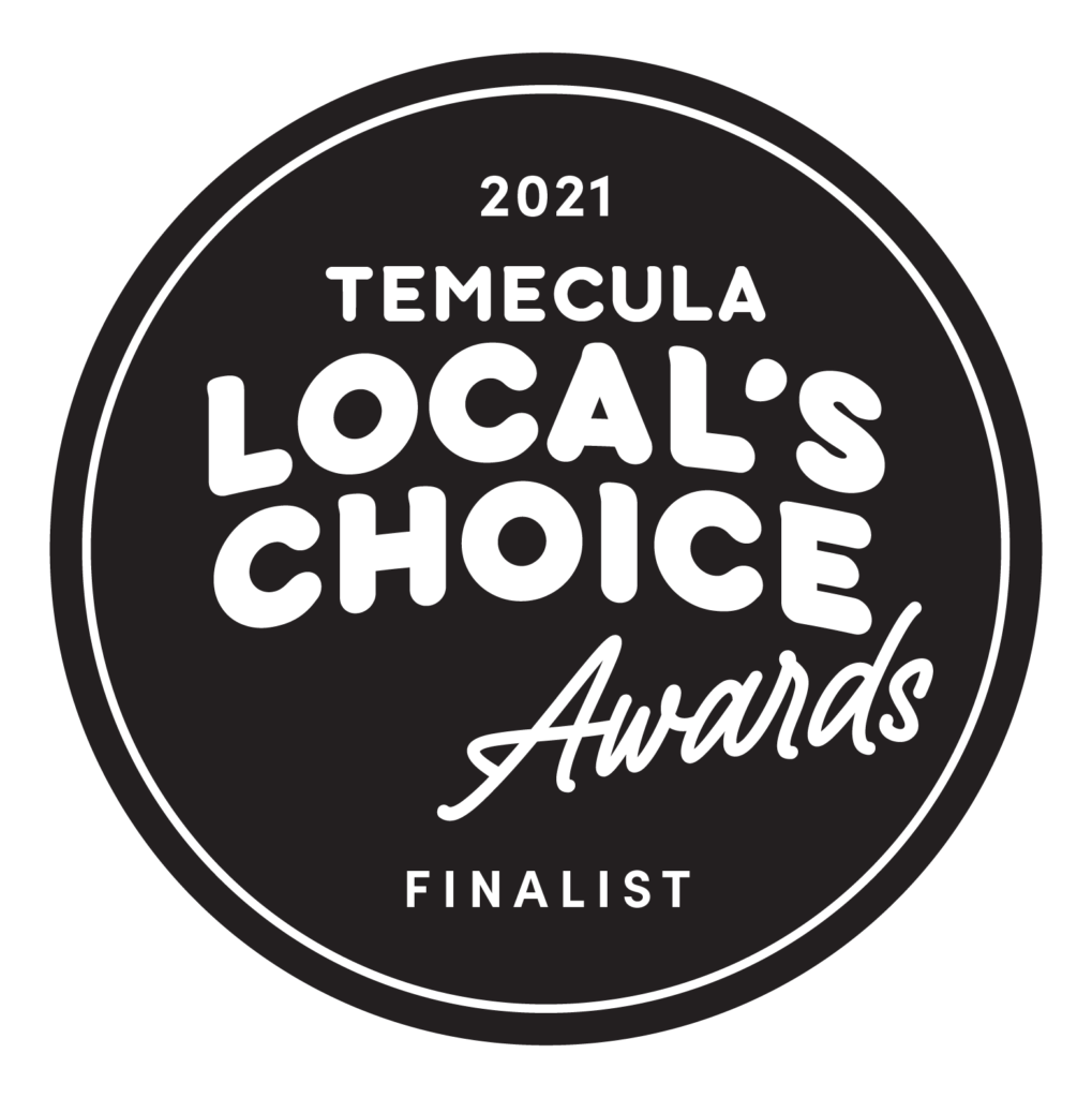 2021 Temecula Local's Choice Awards Finalist